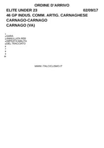 thumbnail of CARNAGO ORD