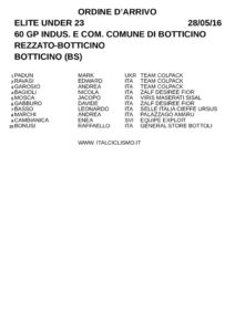 thumbnail of BOTTICINO 16