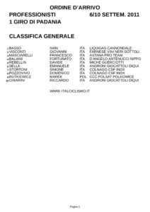 thumbnail of PADANIA 11 ORD