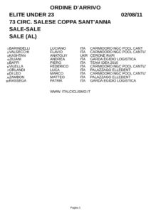thumbnail of SALE 11 ORD