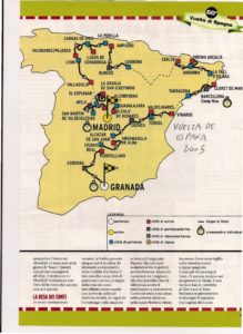 thumbnail of VUELTA DE ESPANA 2005 CARTINA E PERCORSO