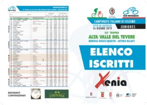 thumbnail of CAMPIONATO ITALIANO JUNIORES 2019 elenco iscritti