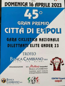 thumbnail of manifesto gran premio citta di empoli 2023