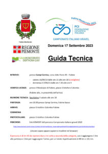 thumbnail of GUIDA TECNICA Campionato ITA Gravel 2023 – GUIDA TECNICA